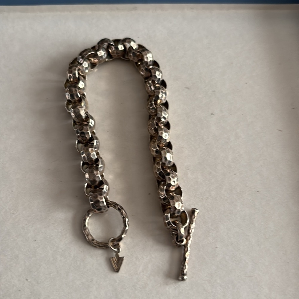 Silpada Silver Link Bracelet - Picture 2 of 4